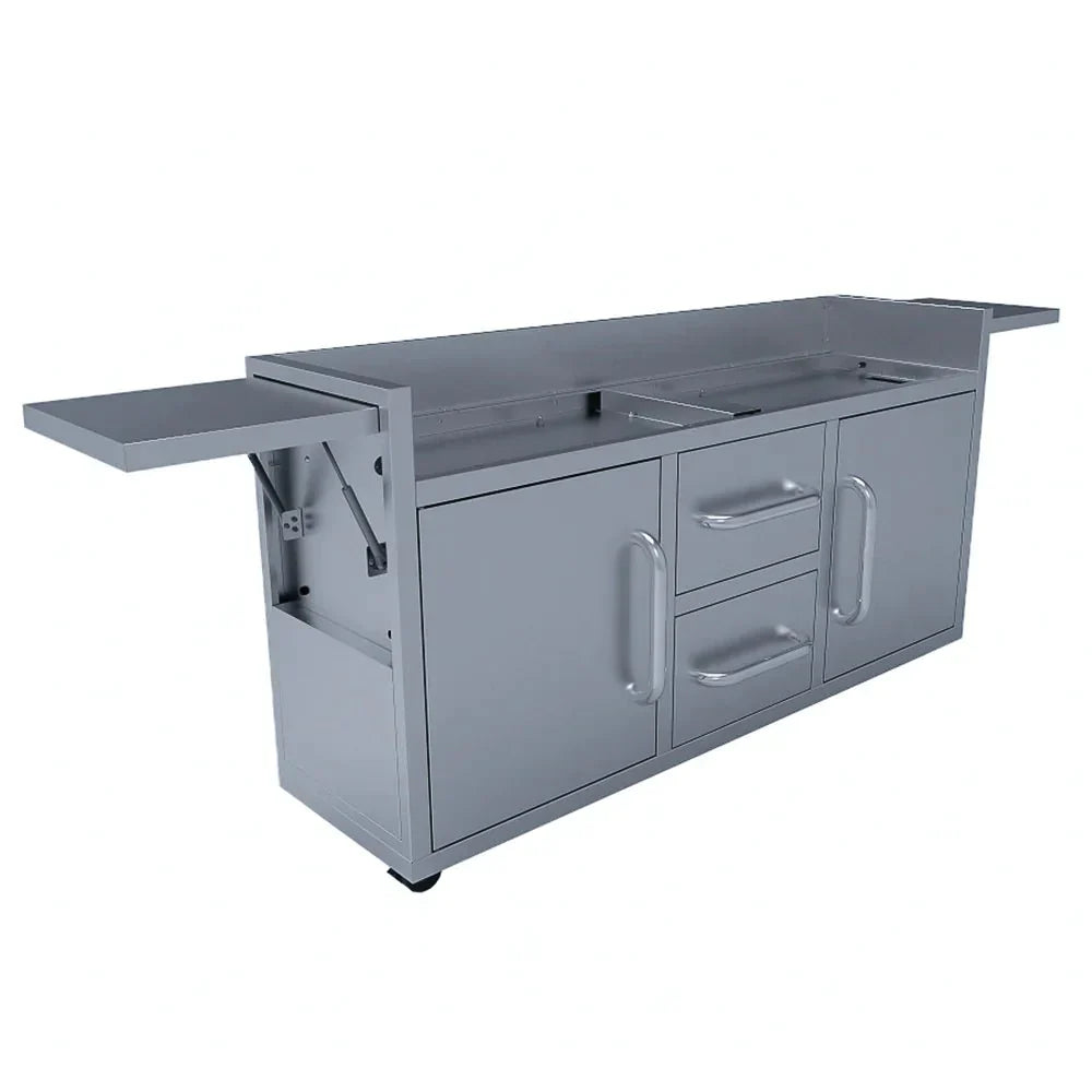 Le Griddle Freestanding Cart for 60" Gas Griddles - GFCART160