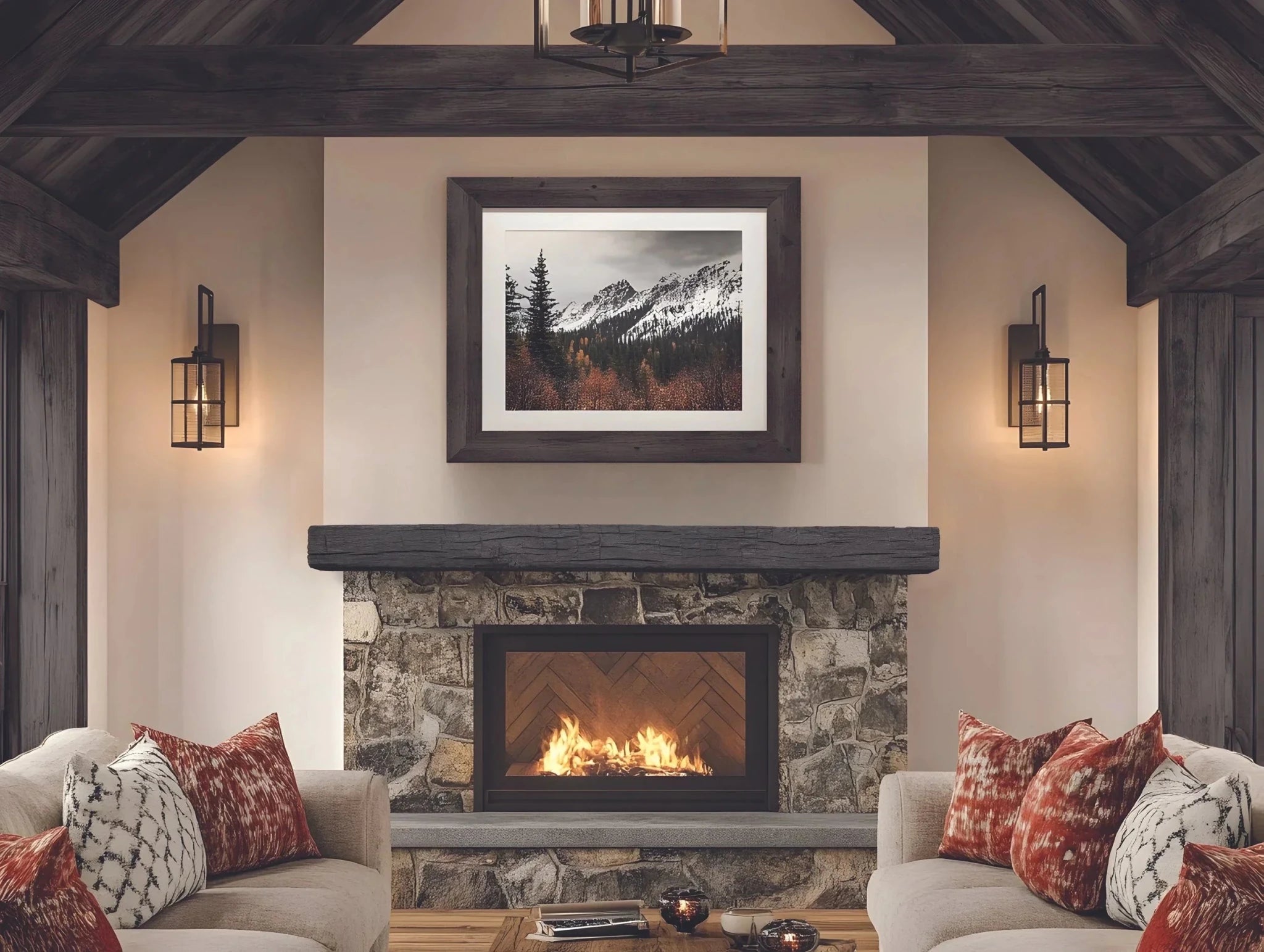 Lexington Hearth Smokehouse Non - Combustible Fireplace Mantel - by Lexington Hearth | Buy at Agent BBQ