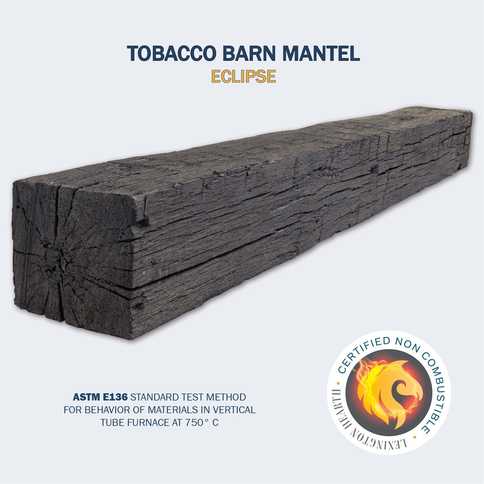 Lexington Hearth Tobacco Barn Non - Combustible Fireplace Mantel - by Lexington Hearth | Buy at Agent BBQ
