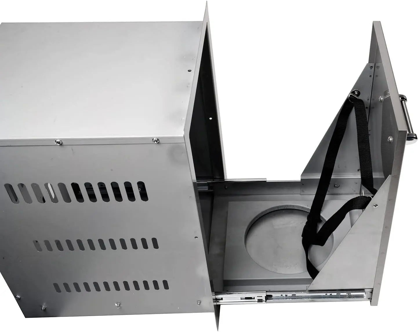 Lion 16 - Inch Roll - Out Propane Tank / Trash Bin - by Lion Premium Grills | Buy at Agent BBQ