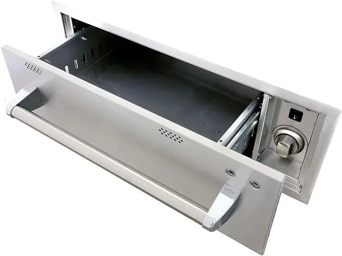 Lion 30 - Inch Electric Stainless Steel Warming Drawer - by Lion Premium Grills | Buy at Agent BBQ