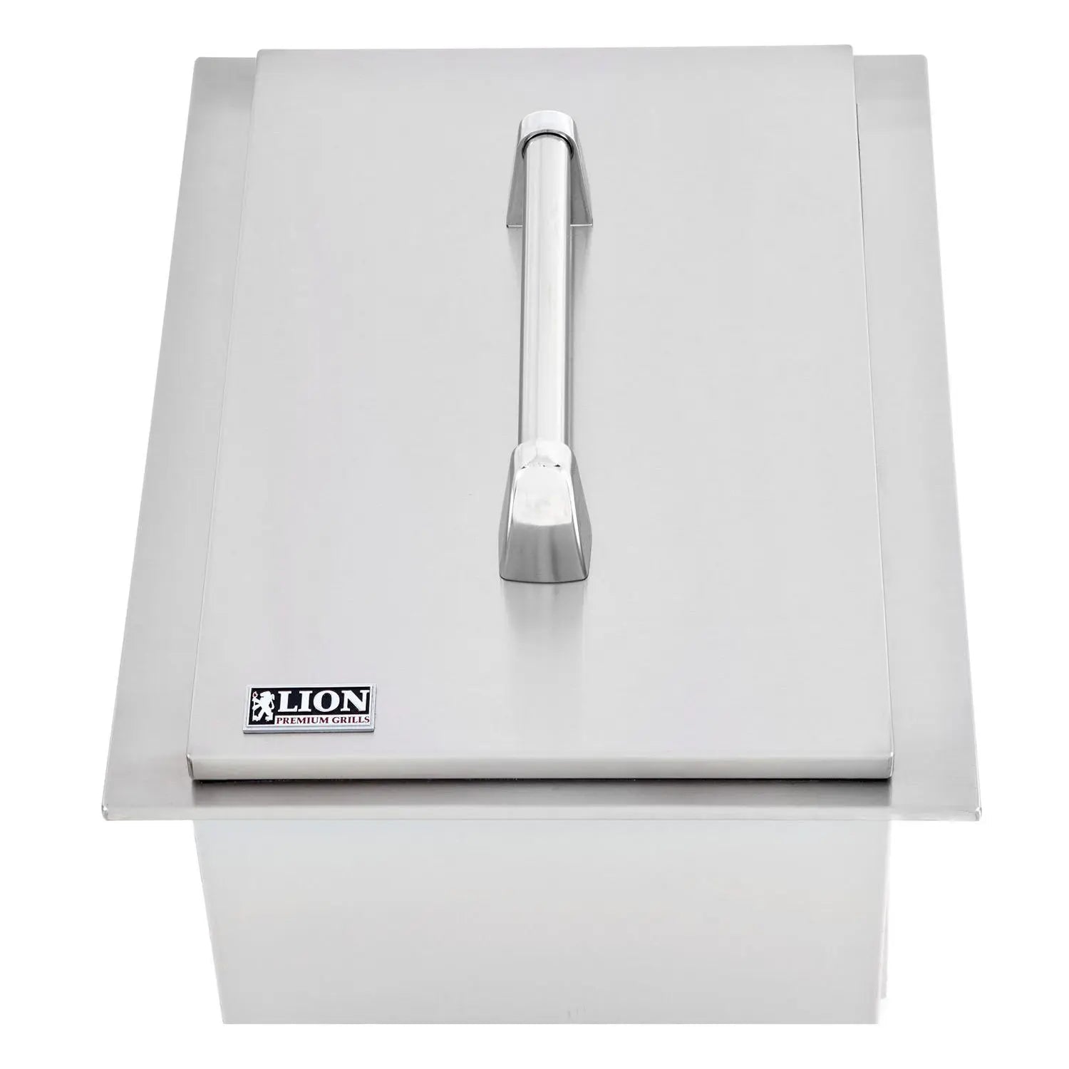Lion Stainless Steel Drop - In Ice Bin W/ Condiment Tray - by Lion Premium Grills | Buy at Agent BBQ