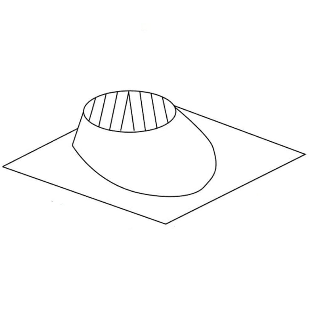 Majestic 0/12 to 6/12 Pitch Roof Flashing - by Majestic | Buy at Agent BBQ