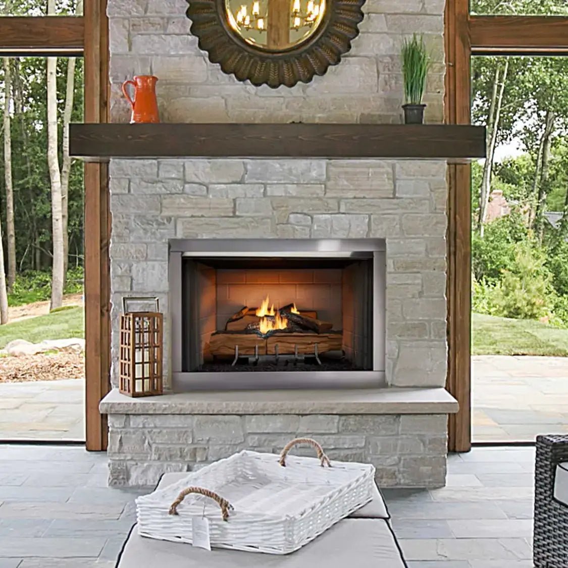Majestic 36 - Inch Vesper Outdoor Vent Free Gas Fireplace - by Majestic | Buy at Agent BBQ