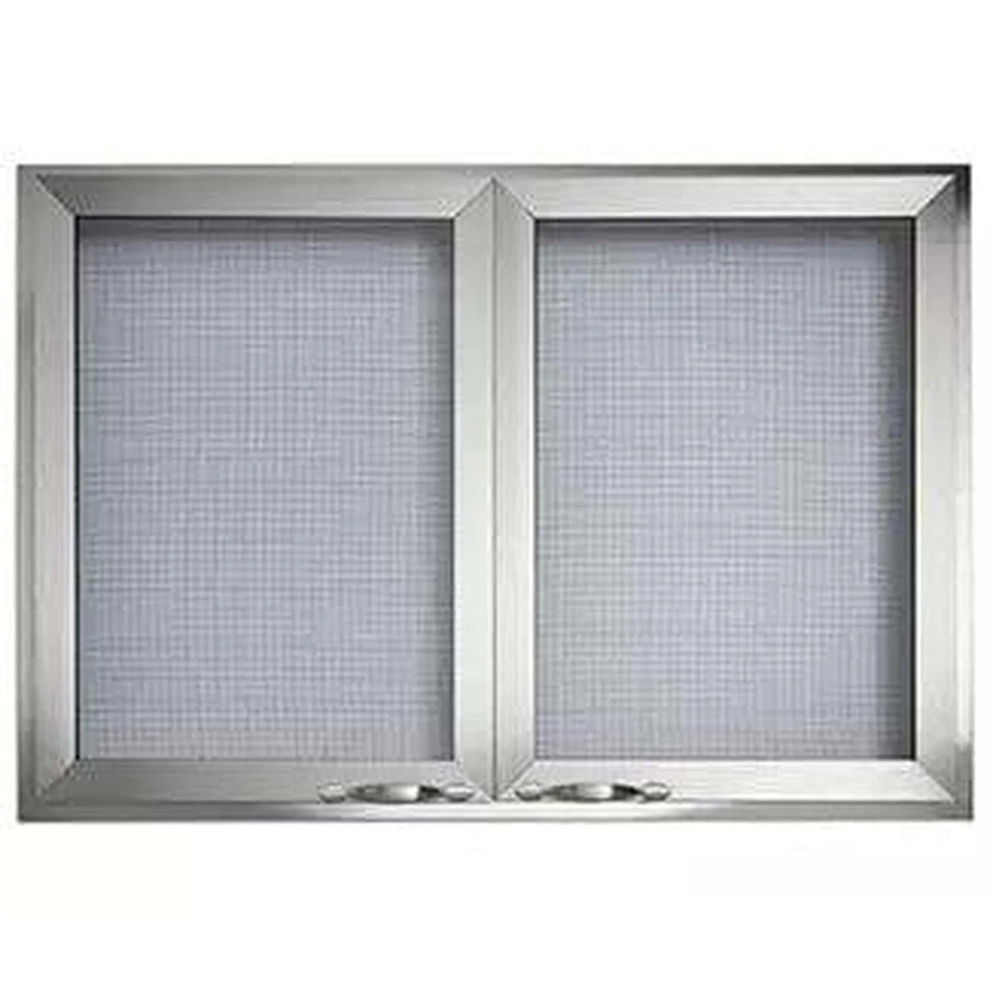 Majestic 36" Vesper Stainless Steel Mesh Cabinet Style Doors - by Majestic | Buy at Agent BBQ