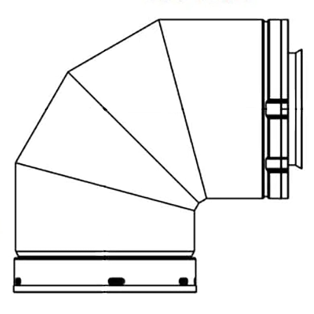 Majestic 90 - Degree Elbow Vent - by Majestic | Buy at Agent BBQ