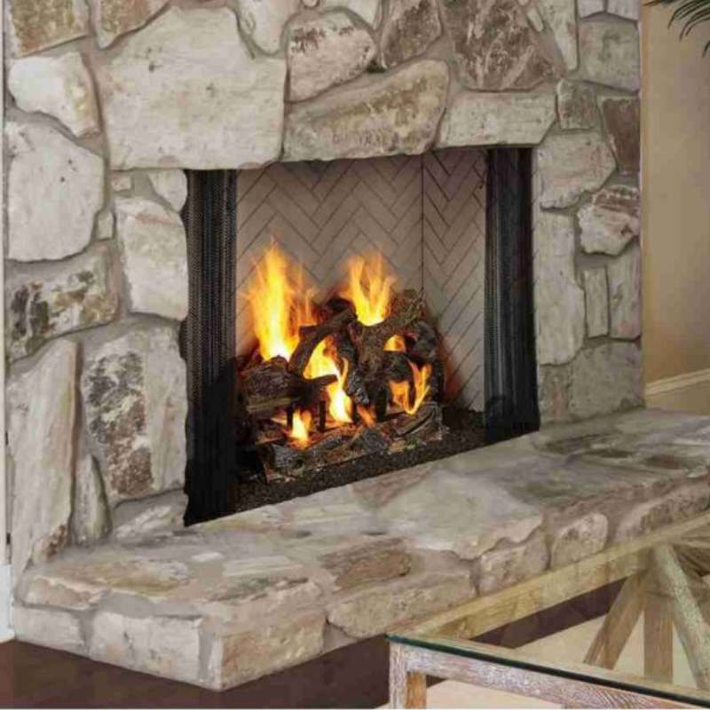 Majestic Ashland 36" Wood Burning Fireplace | ASH36 - by Majestic | Buy at Agent BBQ