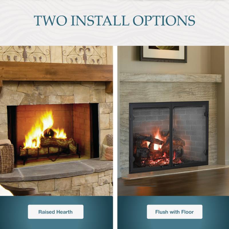 Majestic Biltmore 36" Radiant Wood Burning Fireplace | Majestic SB60, SB60HB - by Majestic | Buy at Agent BBQ