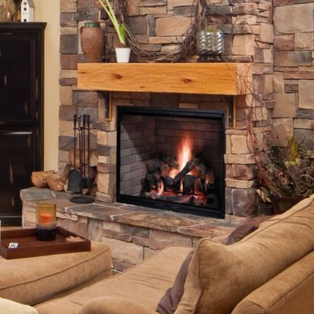 Majestic Biltmore 36" Radiant Wood Burning Fireplace | Majestic SB60, SB60HB - by Majestic | Buy at Agent BBQ