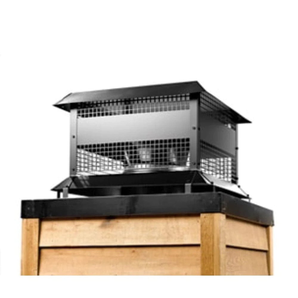 Majestic Black Square Termination Cap - ST1175 - by Majestic | Buy at Agent BBQ