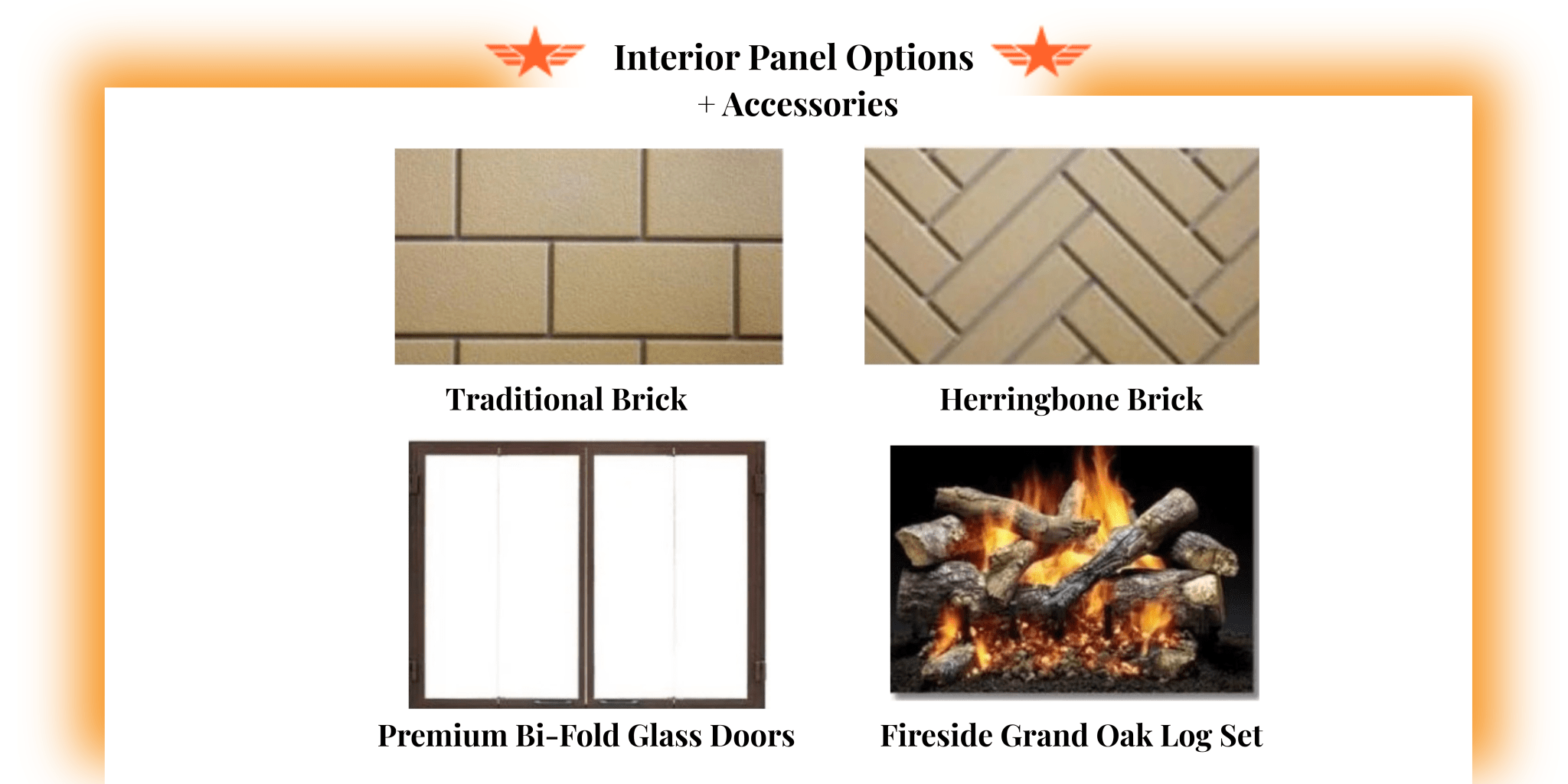 Majestic Castlewood 42 - Inch Outdoor Wood Burning Fireplace - Wood Burning Fireplace by Majestic | Buy at Agent BBQ