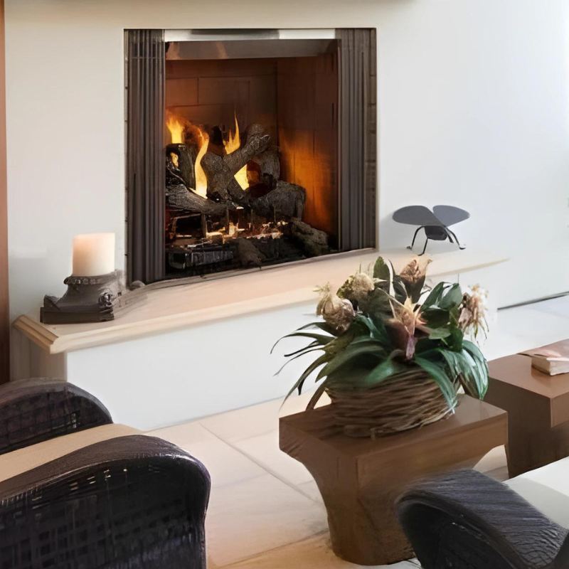 Majestic Castlewood 42 - Inch Outdoor Wood Burning Fireplace - Wood Burning Fireplace by Majestic | Buy at Agent BBQ