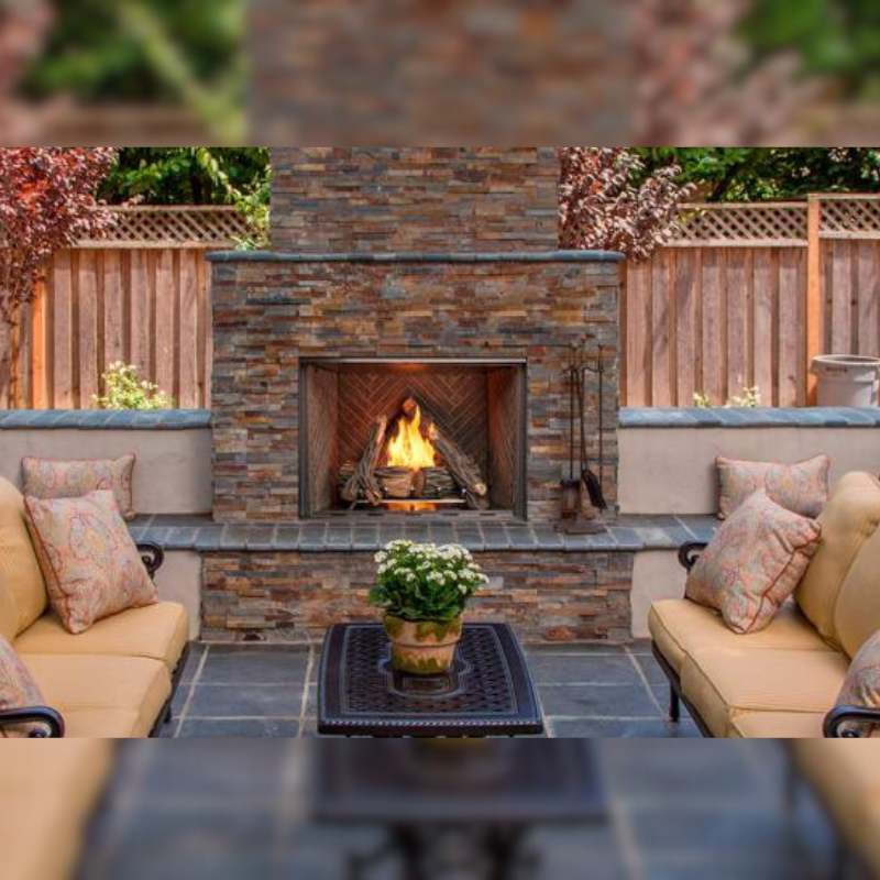 Majestic Courtyard 36" Outdoor Vent Free Gas Fireplace - Gas Fireplace by Majestic | Buy at Agent BBQ