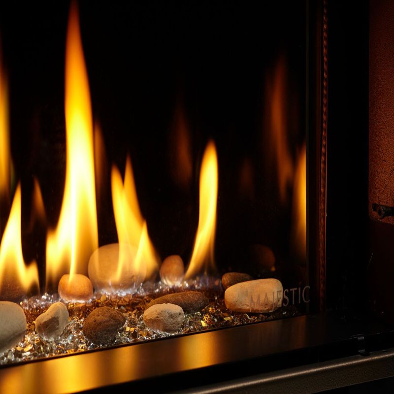 Majestic Echelon II 36" Linear Direct Vent Gas Fireplace | ECHEL36IN - by Majestic | Buy at Agent BBQ