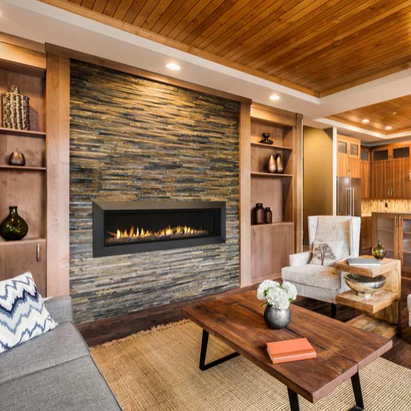 Majestic Echelon II 60" Linear Direct Vent Gas Fireplace | ECHEL60IN - by Majestic | Buy at Agent BBQ