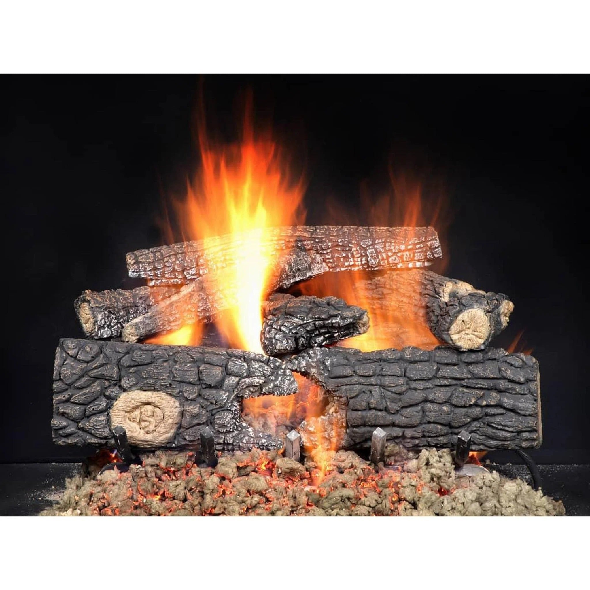 Majestic Fireside 24" Realwood Refractory Cement Log Set - FRW124 - by Majestic | Buy at Agent BBQ