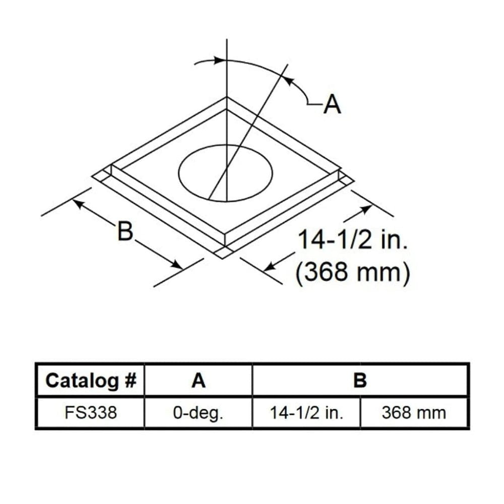 Majestic Firestop for Straight Up Flue - by Majestic | Buy at Agent BBQ