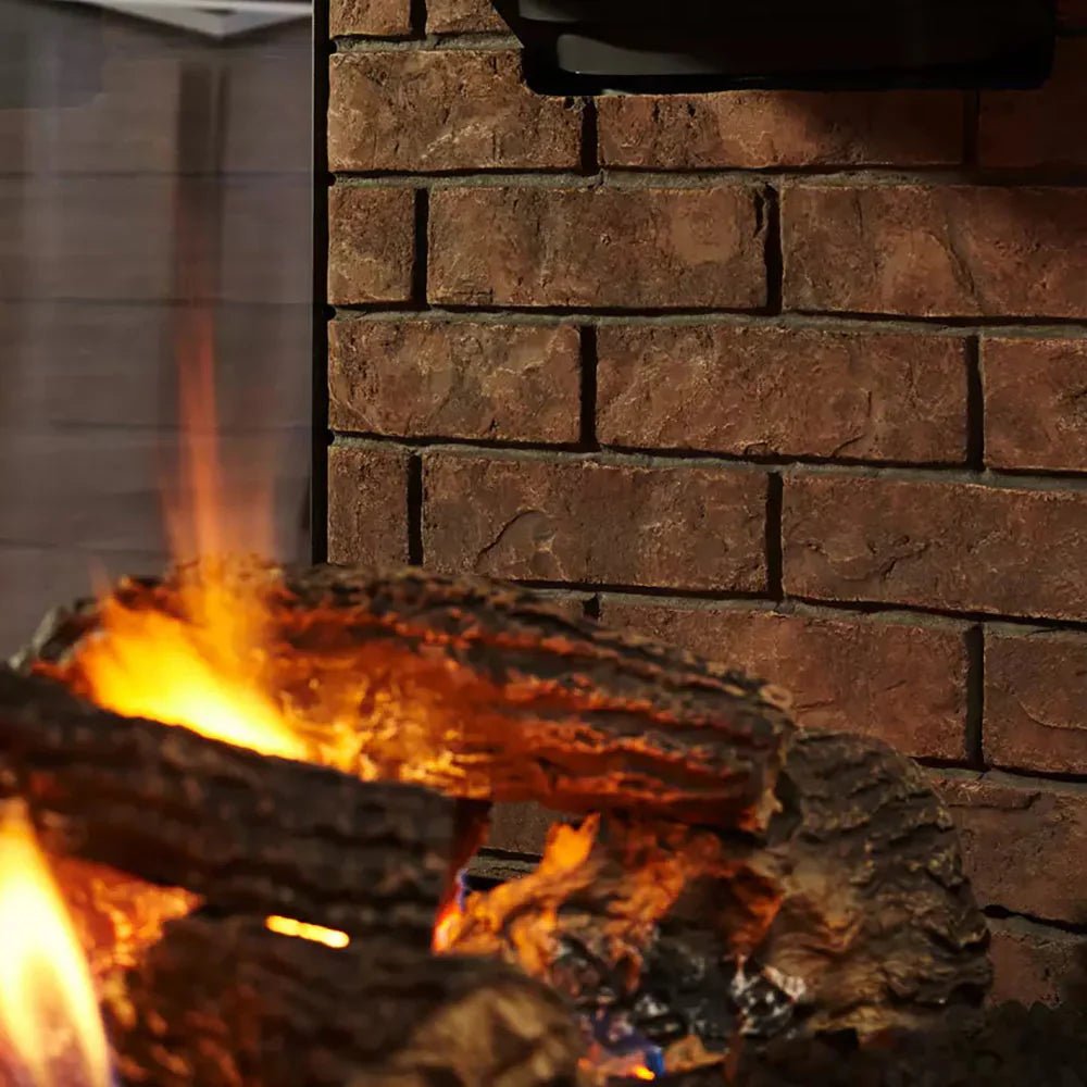 Majestic Fortress 36 - Inch Indoor/Outdoor See Thru Vent Free Gas Fireplace - Gas Fireplace by Majestic | Buy at Agent BBQ