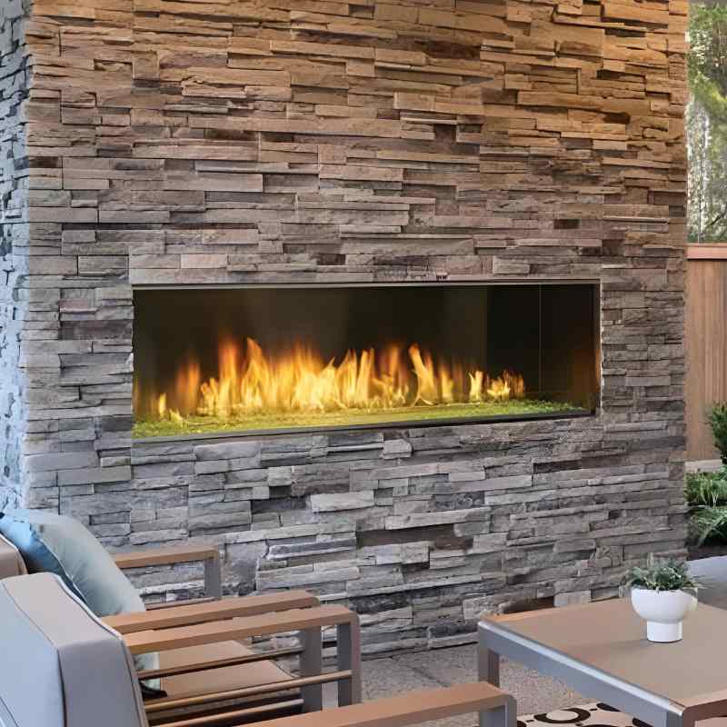 Majestic Lanai 48 - Inch Outdoor Linear Vent Free Gas Fireplace - Gas Fireplace by Majestic | Buy at Agent BBQ