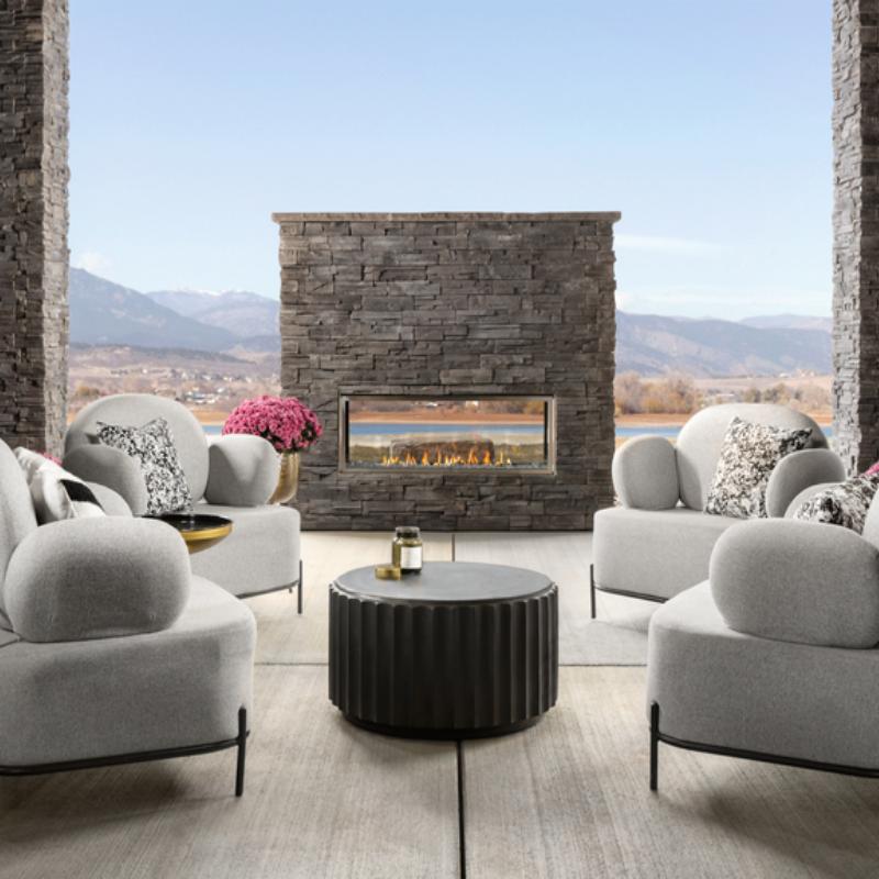Majestic Lanai 48 - Inch See Thru Outdoor Linear Vent Free Gas Fireplace - Gas Fireplace by Majestic | Buy at Agent BBQ