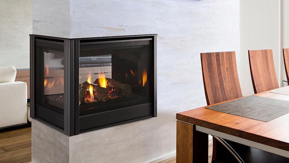 Majestic Pier 36 - Inch Direct Vent Multi - Sided Gas Fireplace - PIER - DV36IN - by Majestic | Buy at Agent BBQ