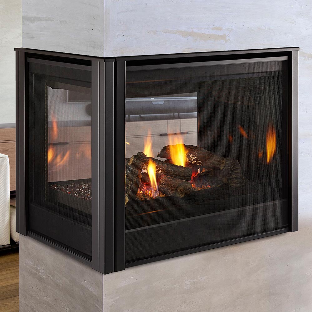 Majestic Pier 36 - Inch Direct Vent Multi - Sided Gas Fireplace - PIER - DV36IN - by Majestic | Buy at Agent BBQ