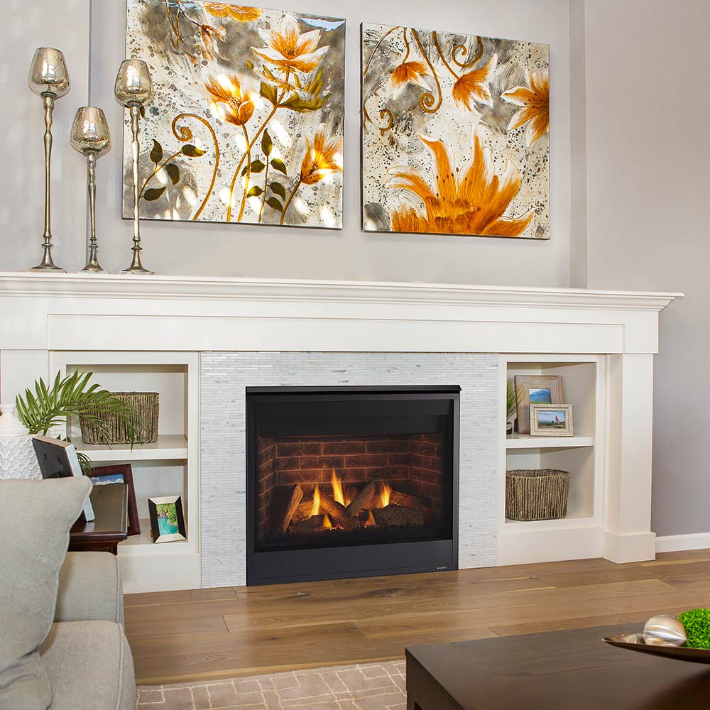 Majestic Quartz 32 - Inch Direct Vent Gas Fireplace - QUARTZ32IFT - by Majestic | Buy at Agent BBQ
