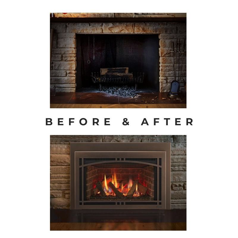 Majestic Ruby 25" Direct Vent Gas Insert | RUBY25 - by Majestic | Buy at Agent BBQ