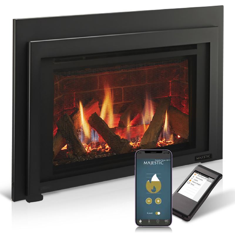 Majestic Ruby 25" Direct Vent Gas Insert | RUBY25 - by Majestic | Buy at Agent BBQ