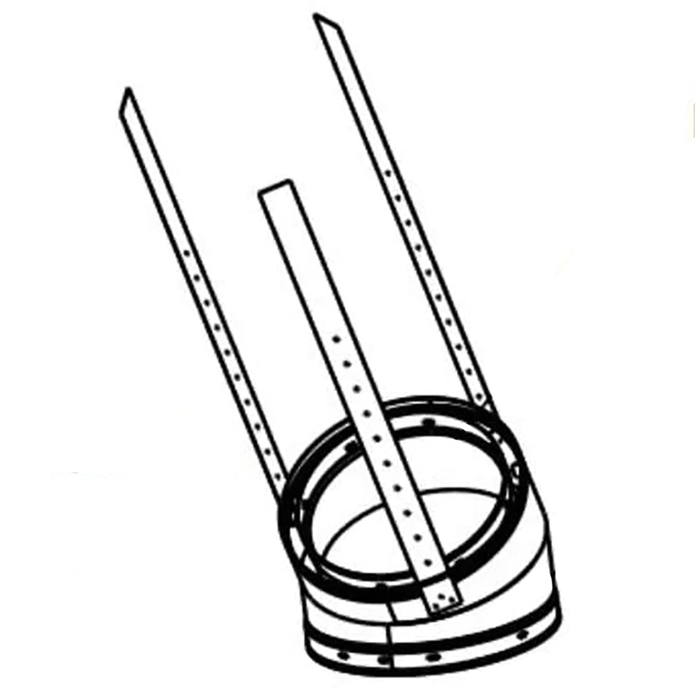 Majestic SL330 Degree Elbow Offset and Return Pipe - by Majestic | Buy at Agent BBQ