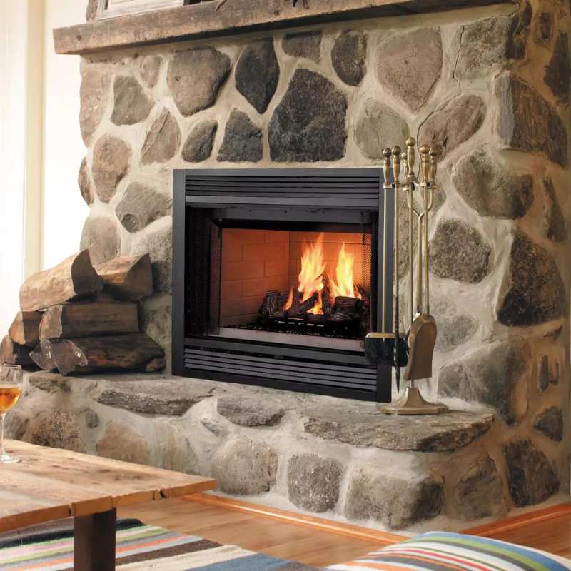 Majestic Sovereign Heat Circulating Wood Burning Fireplace - by Majestic | Buy at Agent BBQ