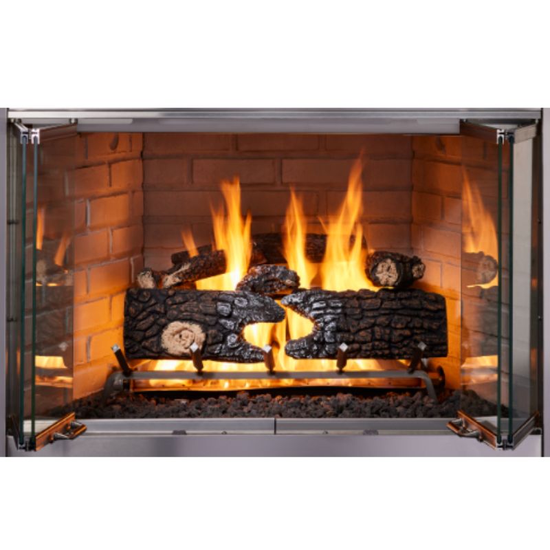 Majestic Villawood 42 - Inch Outdoor Wood Burning Fireplace - Wood Burning Fireplace by Majestic | Buy at Agent BBQ