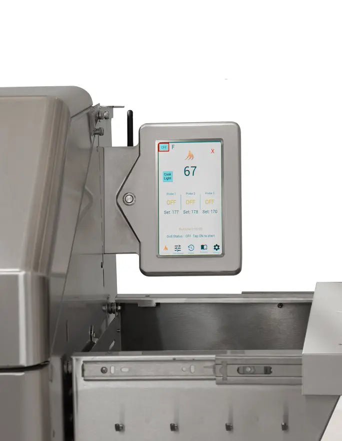 Memphis Grills Elite ITC3 Wi - Fi Monitored 39 - Inch 304 Stainless Steel Pellet Grill - VG0002S - Pellet Grills by Memphis Grills | Buy at Agent BBQ
