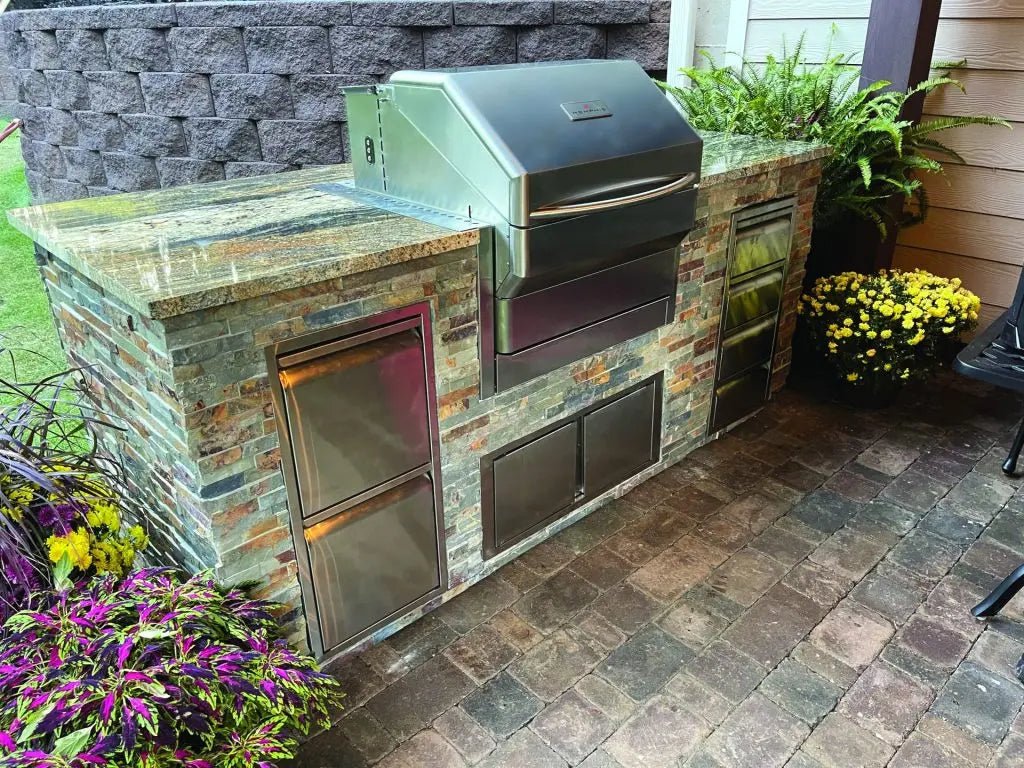 Memphis Grills Pro 28" Built - In ITC3 Pellet Grill - VGB0001S - Pellet Grills by Memphis Grills | Buy at Agent BBQ