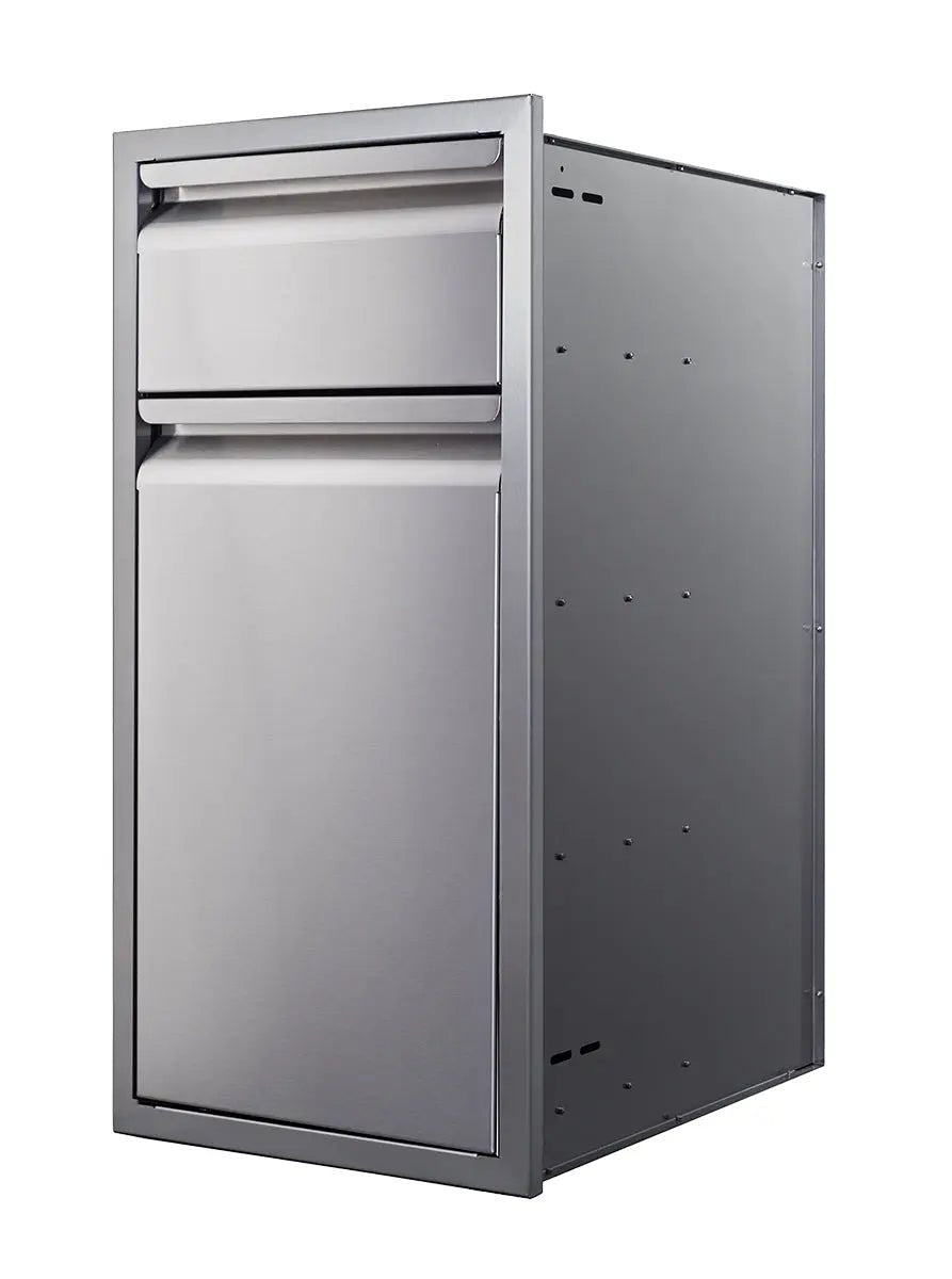 Memphis Grills Single Drawer Trash - VGC15BWB1 - Outdoor Kitchens by Memphis Grills | Buy at Agent BBQ