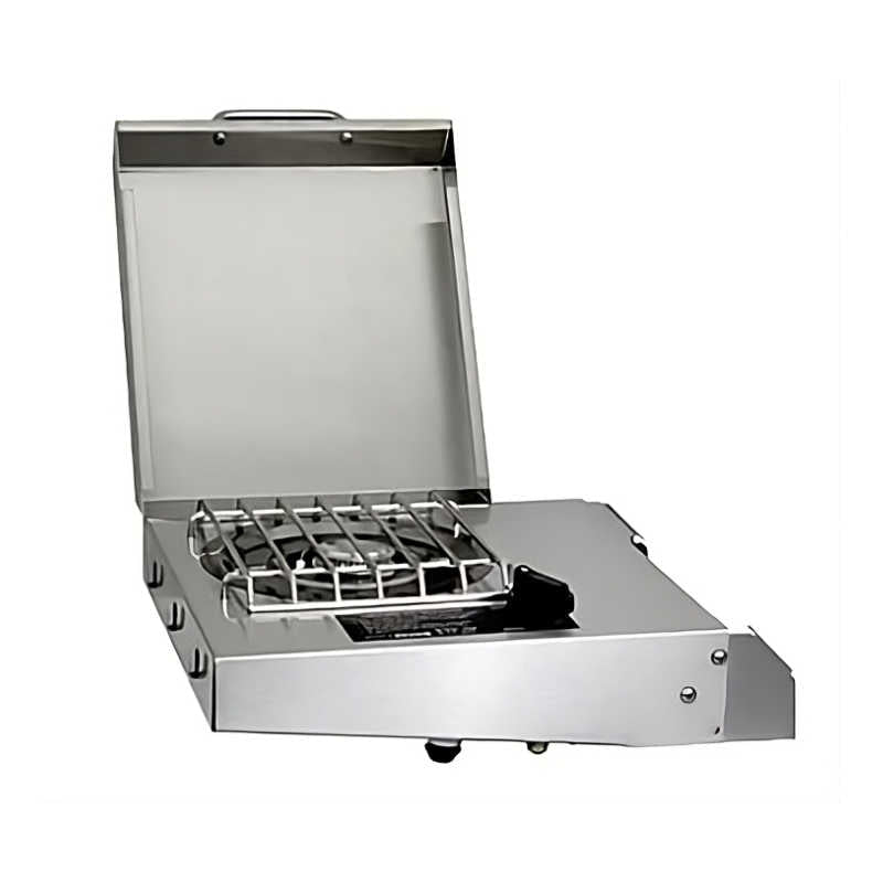 MHP Stainless Steel Single Side Burner - Cart Mounted Side Burner by MHP | Buy at Agent BBQ
