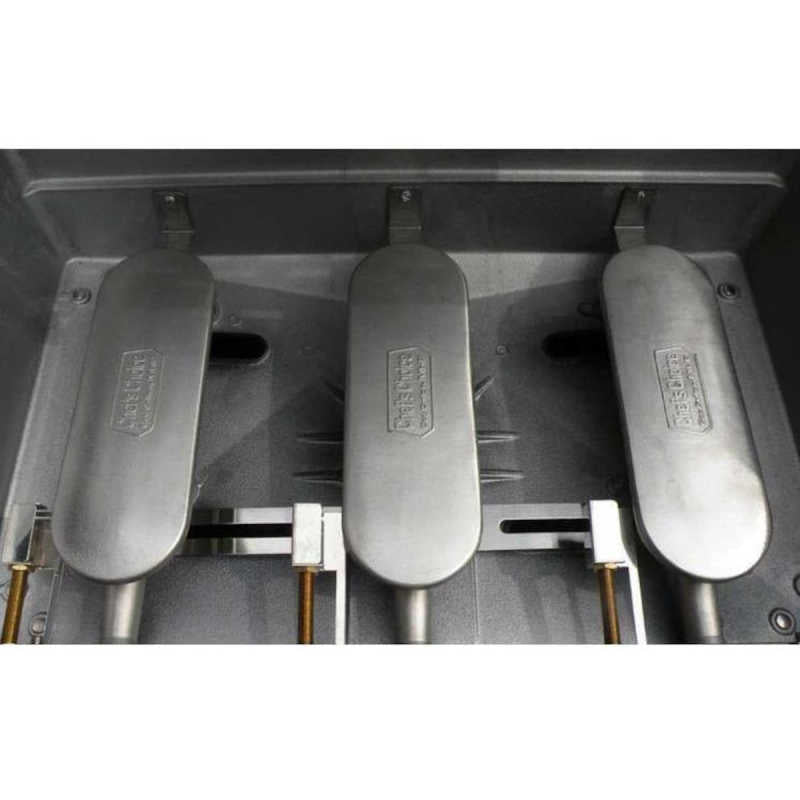 MHP Tri - Burn W3G4DD Gas Grill With SearMagic Grids On Stainless Patio Base - Patio Post Gas Grill by MHP | Buy at Agent BBQ