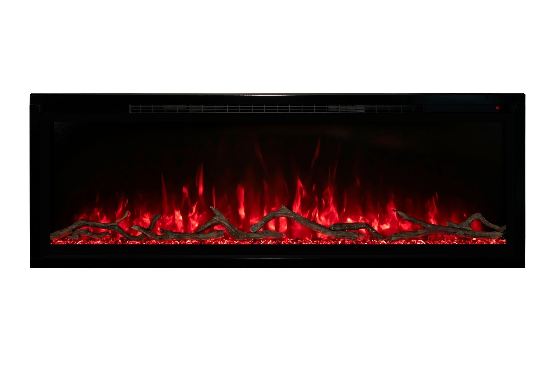 Modern Flames Allwood Fireplace Media Wall in Coastal Sand | 60" Spectrum Electric Fireplace - Electric Fireplace by Modern Flames | Buy at Agent BBQ