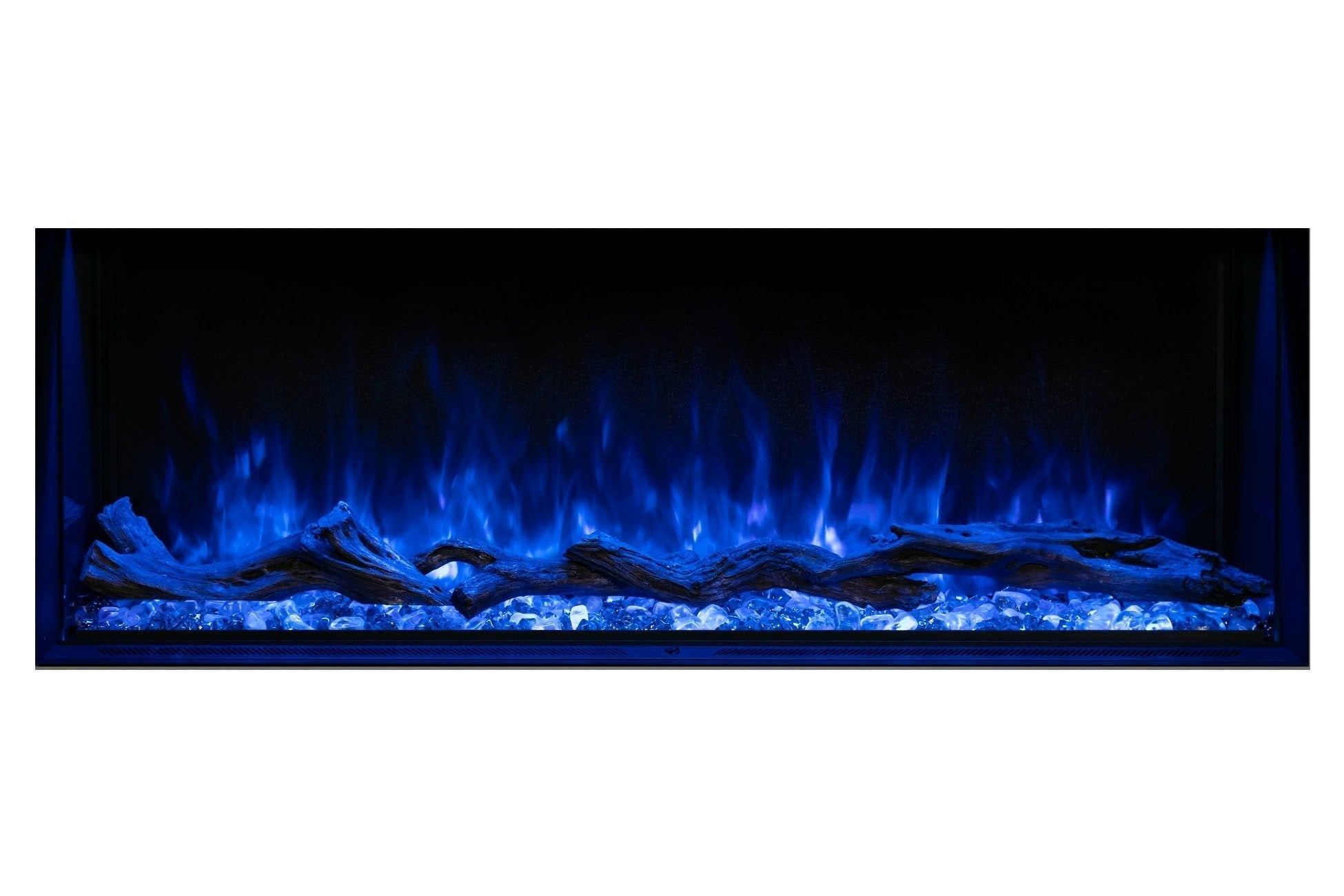 Modern Flames Landscape Pro 70" Electric Fireplace Wall Mount Studio Suite | White Ready to Paint - Electric Fireplace by Modern Flames | Buy at Agent BBQ
