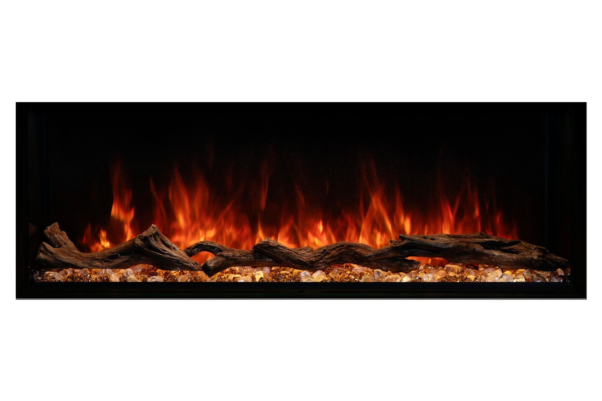Modern Flames Landscape Pro 70" Electric Fireplace Wall Mount Studio Suite | White Ready to Paint - Electric Fireplace by Modern Flames | Buy at Agent BBQ