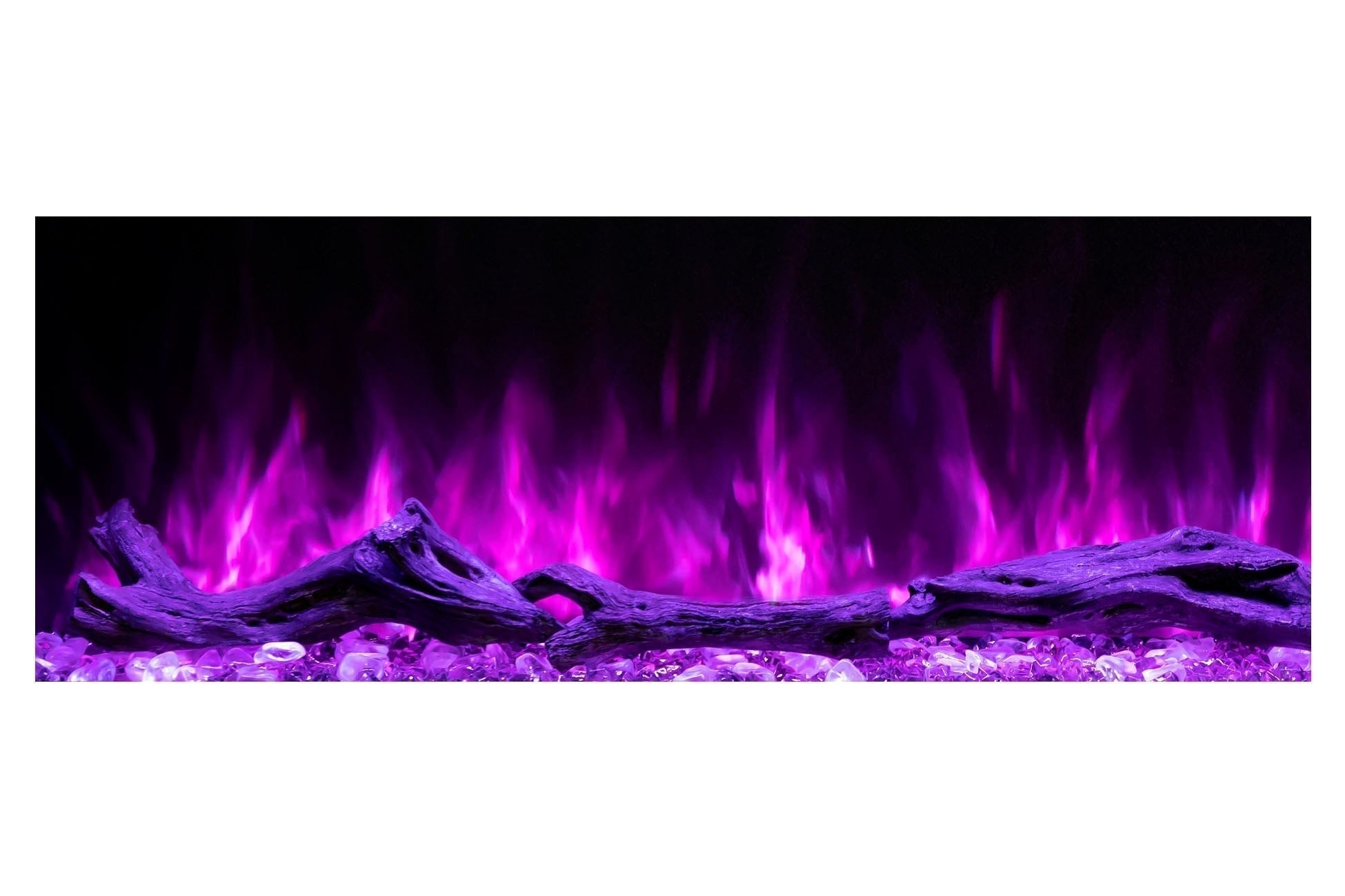 Modern Flames Landscape Pro 82" Studio Suite Wall Mount Mantel Package | Coastal Sand - Electric Fireplace by Modern Flames | Buy at Agent BBQ
