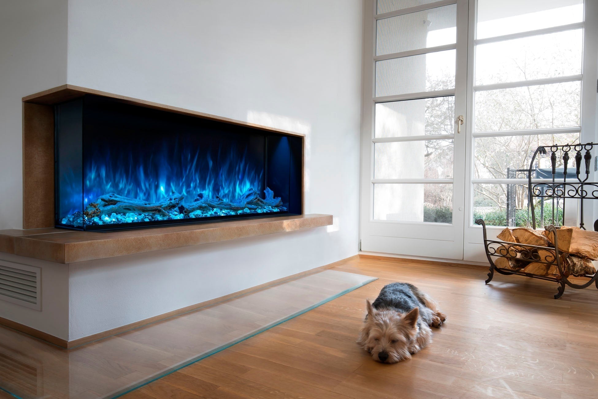 Modern Flames Landscape Pro Multi 56 - inch 3 - Sided / 2 - Sided Built In Electric Fireplace - Electric Fireplace by Modern Flames | Buy at Agent BBQ