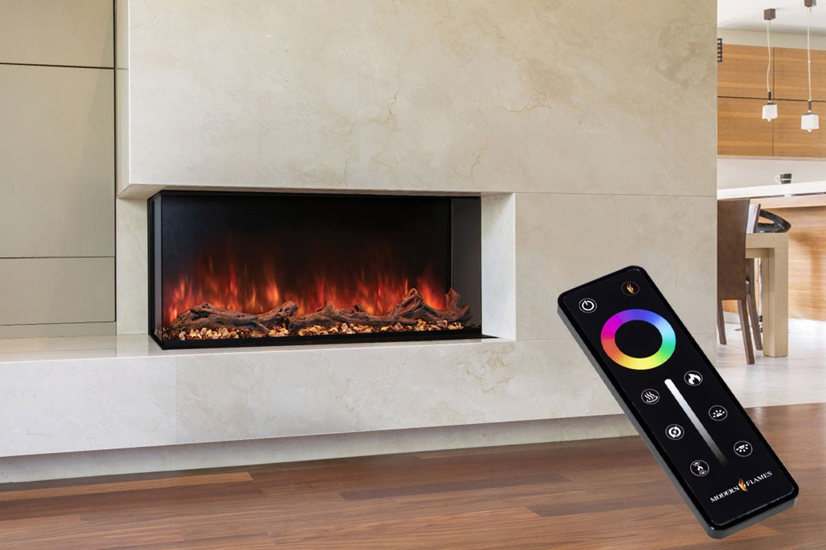 Modern Flames Landscape Pro Multi 56 - inch 3 - Sided / 2 - Sided Built In Electric Fireplace - Electric Fireplace by Modern Flames | Buy at Agent BBQ