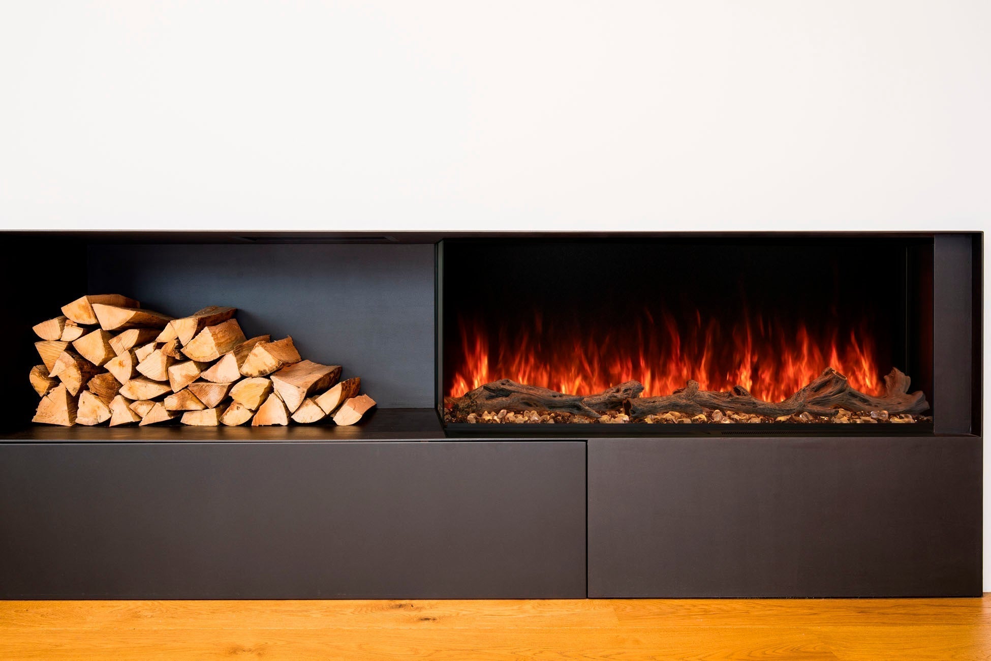 Modern Flames Landscape Pro Multi 56 - inch 3 - Sided / 2 - Sided Built In Electric Fireplace - Electric Fireplace by Modern Flames | Buy at Agent BBQ