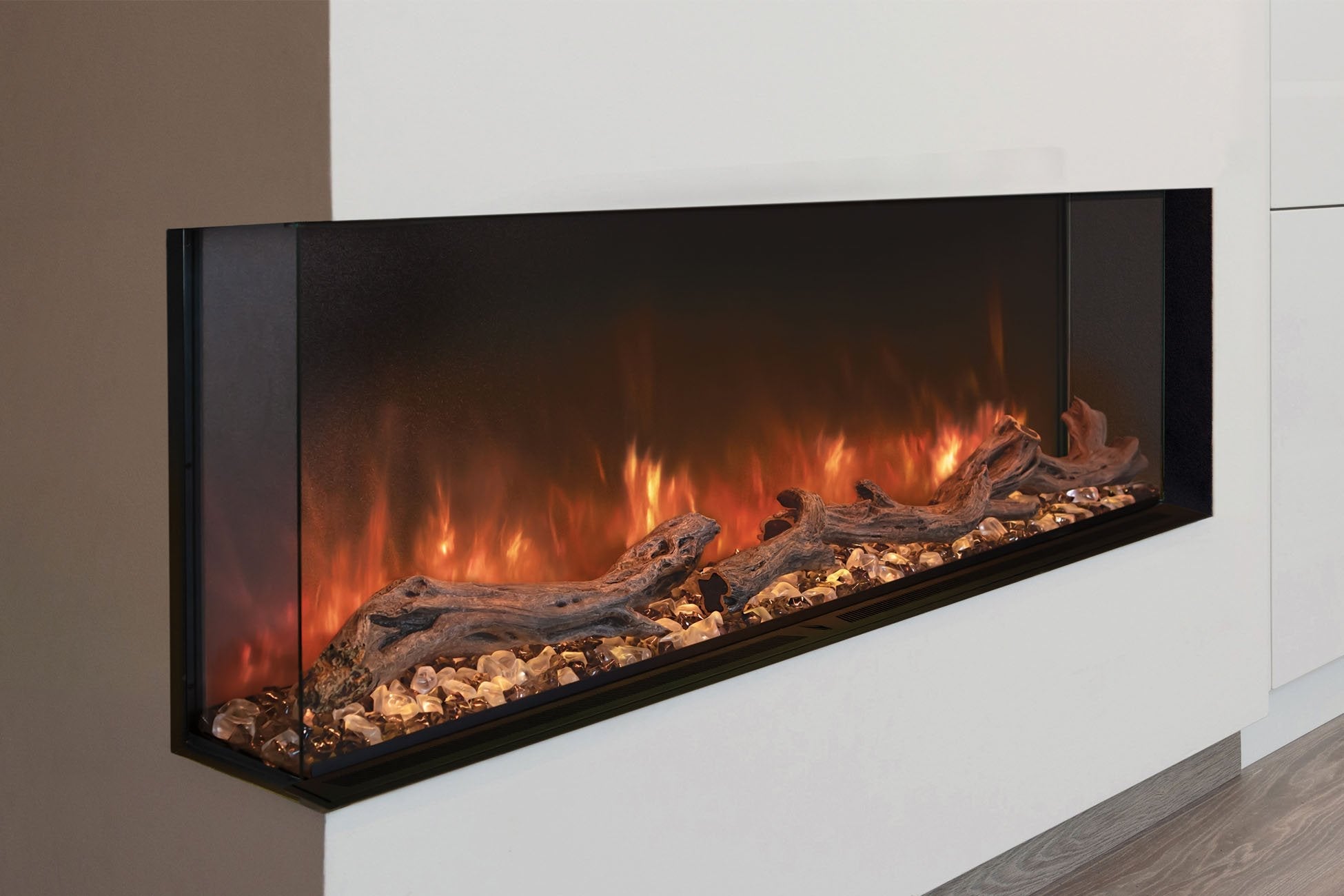 Modern Flames Landscape Pro Multi 68 - inch 3 - Sided / 2 - Sided Built In Electric Fireplace - Electric Fireplace by Modern Flames | Buy at Agent BBQ