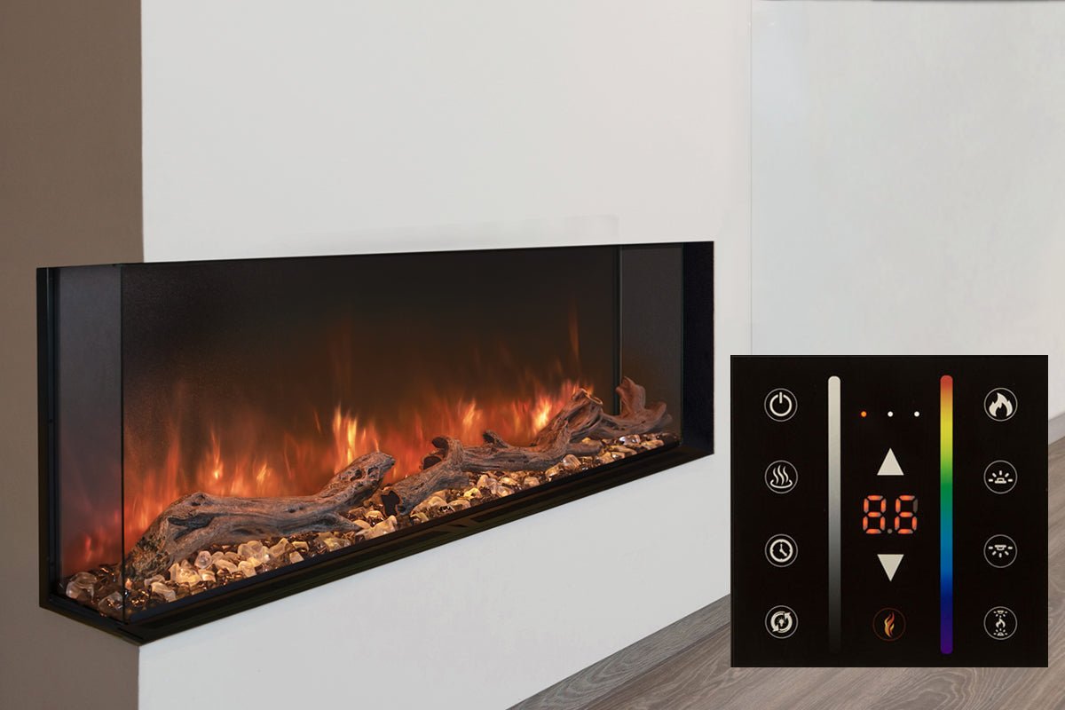 Modern Flames Landscape Pro Multi 80" 3 - Sided / 2 - Sided Built In Electric Fireplace - Electric Fireplace by Modern Flames | Buy at Agent BBQ