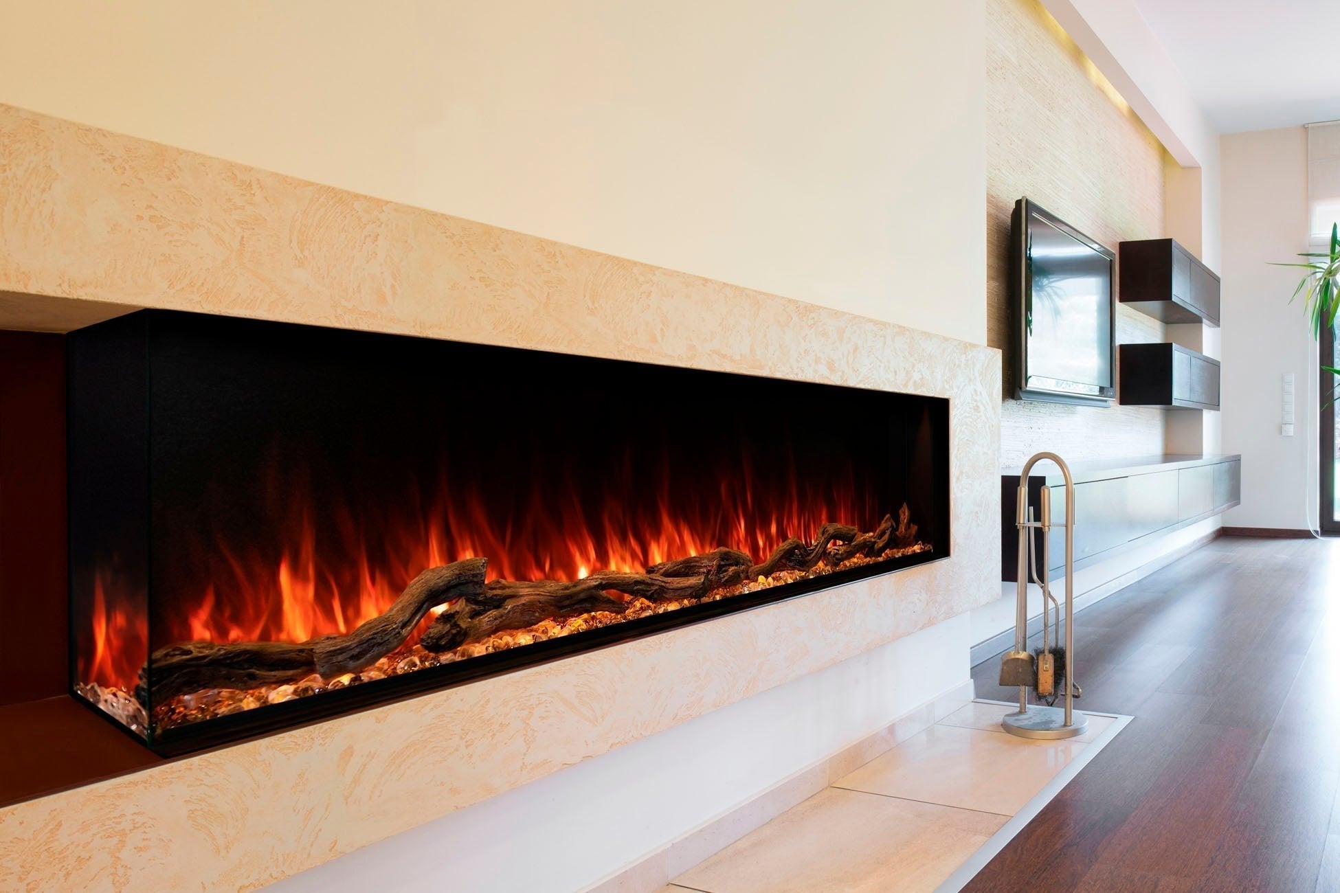 Modern Flames Landscape Pro Multi 80" 3 - Sided / 2 - Sided Built In Electric Fireplace - Electric Fireplace by Modern Flames | Buy at Agent BBQ