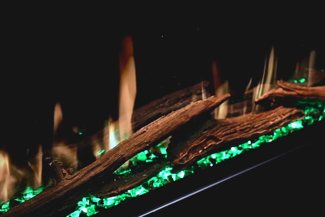 Modern Flames Orion Multi 120" Heliovision Virtual Multi - View Built - In Electric Fireplace - Electric Fireplace by Modern Flames | Buy at Agent BBQ