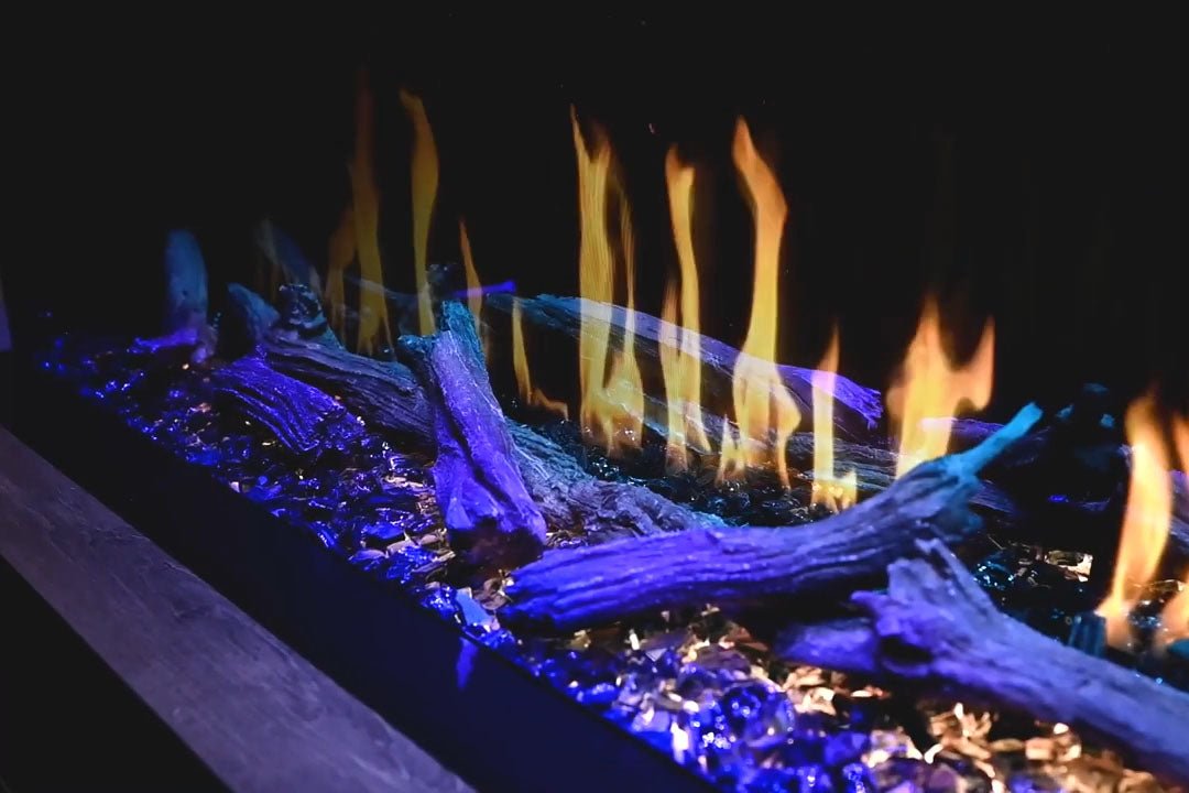 Modern Flames Orion Multi 60" Heliovision Virtual Multi - View Built - In Electric Fireplace - Electric Fireplace by Modern Flames | Buy at Agent BBQ