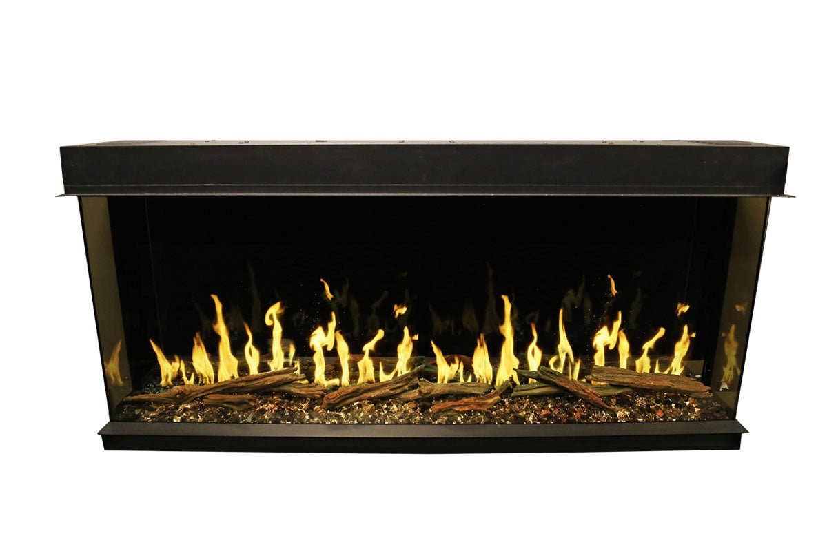 Modern Flames Orion Multi 76" Heliovision Virtual Multi - View Built - In Electric Fireplace - by Modern Flames | Buy at Agent BBQ